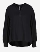 Blouse - Viscose - zwart