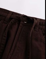 Jeans - Straight Fit - Dunkelbraun
