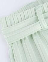 culotte  hlače - Pas za zavezovanje - svetlo zelena