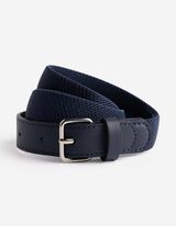 Ceinture - Boucle ardillon - Bleu fonc&eacute;