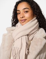 Šál - Jednofarebný - bezova