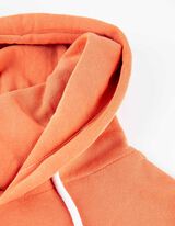 Kapucnis felső - Viseltes hat&aacute;s - narancs