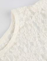 Suknelė - Nėriniai - baltas