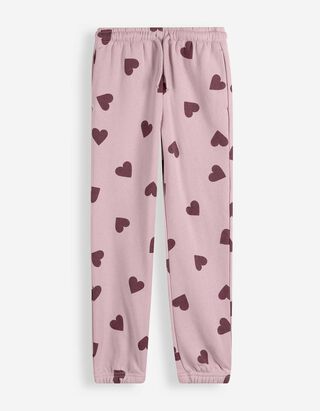 Pantalon de jogging - Motif all-over - ros&eacute; tendre 
