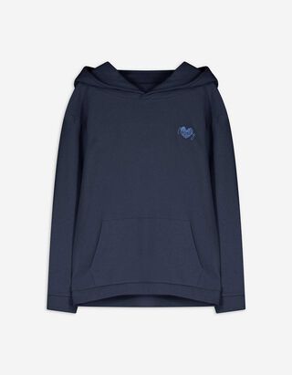 Sweatshirt - Stickerei - dunkelblau