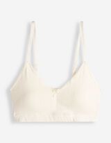 Bustier - Pointelle - lichtgeel