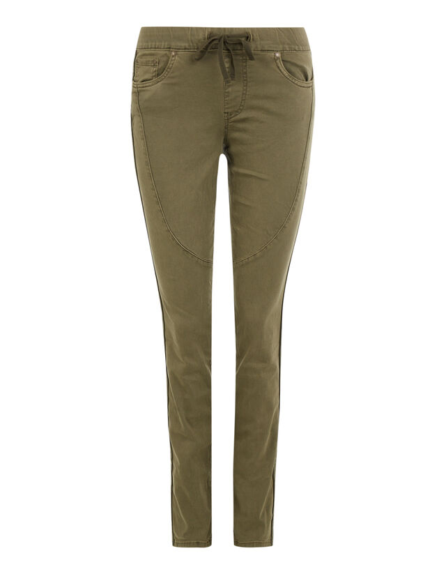 Damen Trackpants mit Kontraststreifen