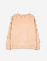 Sweatshirt - Katoenmix - oranje