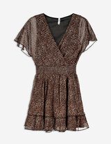 Blusenkleid - gebundener Saum