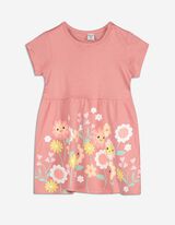 Rochie - Imprimeu floral - Roz