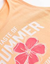 Robe - Imprim&eacute; - orange