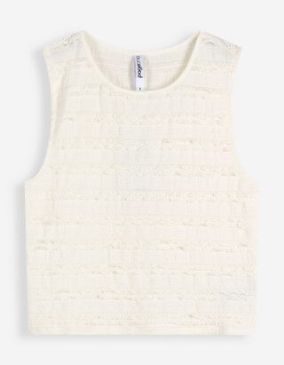 Cropped Top - Cropped - wei&szlig;