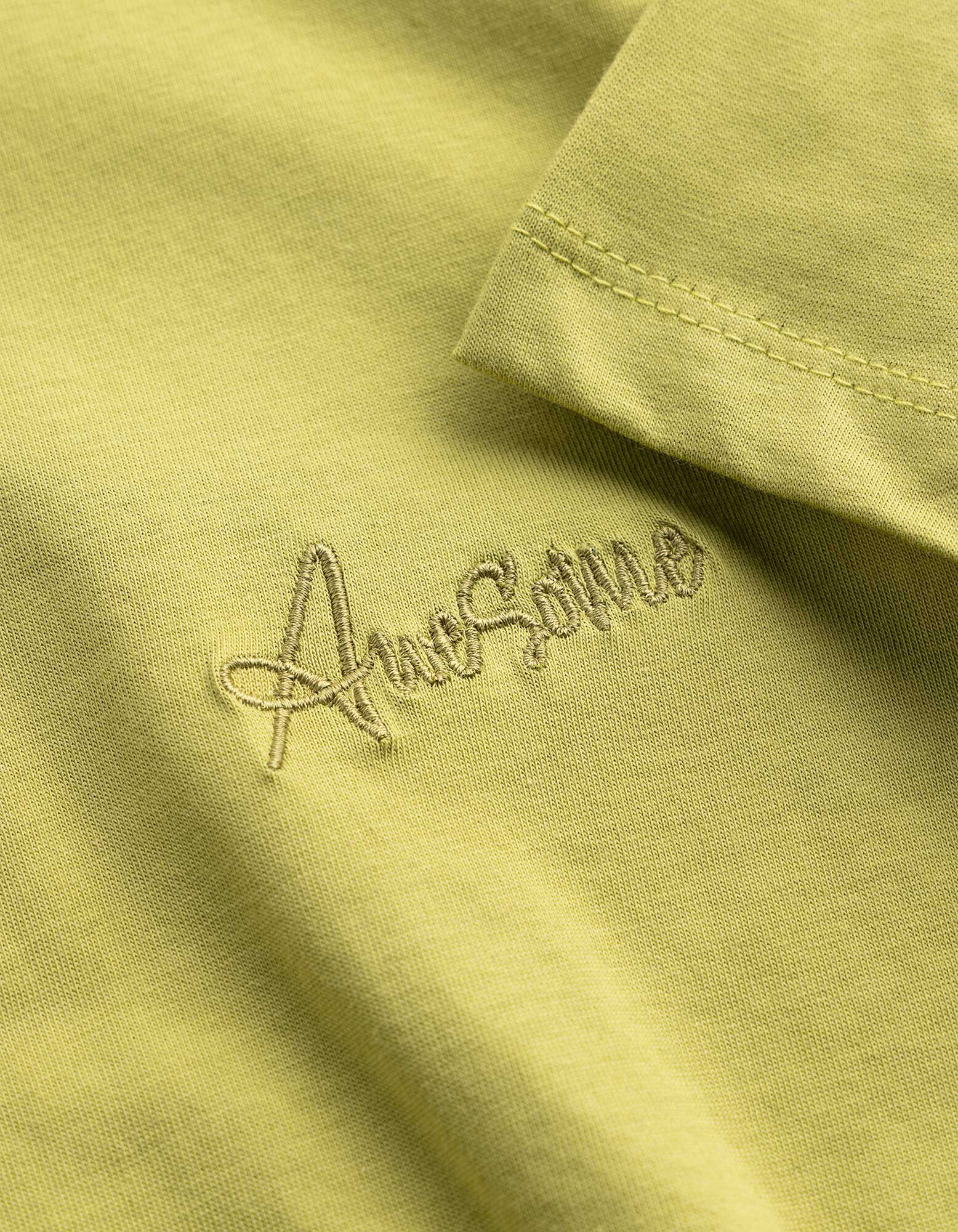 T-Shirt - Stickereien - Gr&uuml;n
