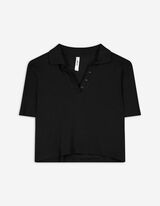 Poloshirt - Hemdkragen - schwarz
