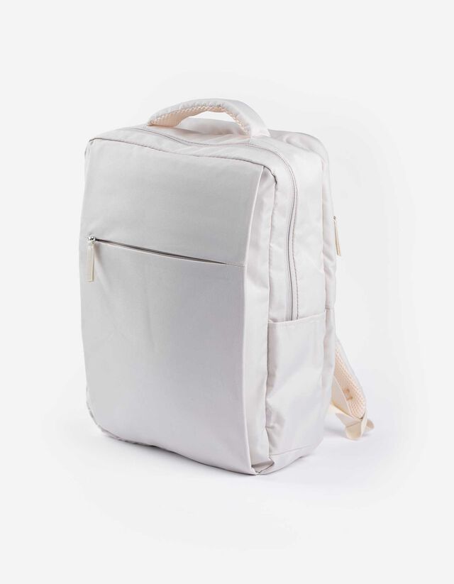 Sac à dos - Unicolore - blanc