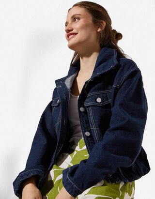 Blouson - Bavlna - tmave modra