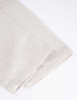 Jogpants - Leinen-Mix