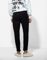 Joggingov&eacute; kalhoty - &Scaron;ňůrka - cern&aacute;