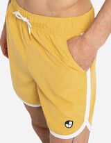 Kopalne hlače - Kontrastne črte - rumena