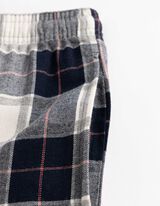 Pyjamahose - Karomuster - Off-White