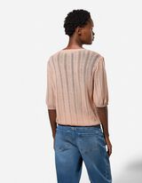 Pullover - Strick - rosa