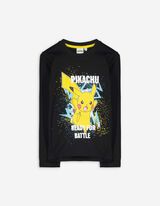 Langarmshirt - Pokémon - schwarz