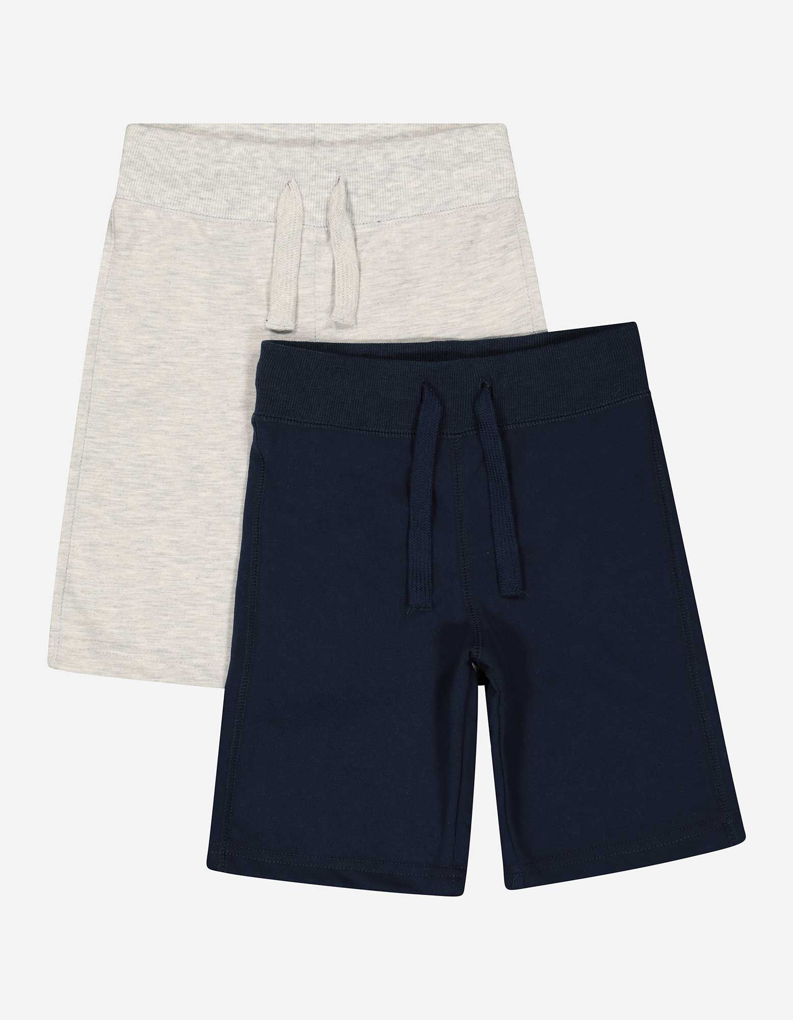 Bermuda  - Ceinture &eacute;lastique - Bleu fonc&eacute;