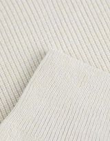 Pullover - Rundhals-Ausschnitt - weiß