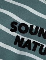 Sweatshirt - Strepen - groen