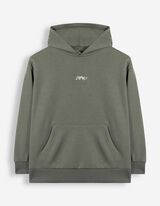 Hoodie - Oversized Fit - Dunkelgr&uuml;n