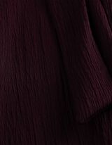 Hose - Bindeg&uuml;rtel - dunkellila