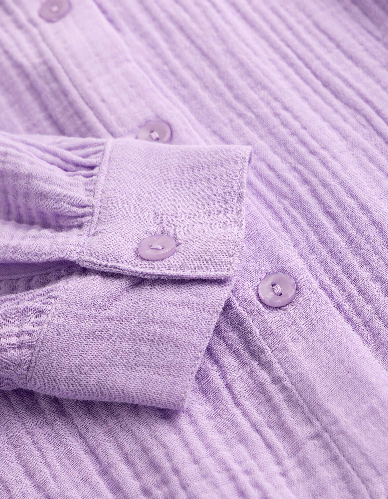 Overhemdblouse - Mousseline - Roze
