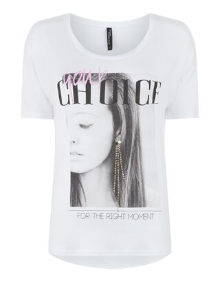 Damen Shirt mit Foto-Print