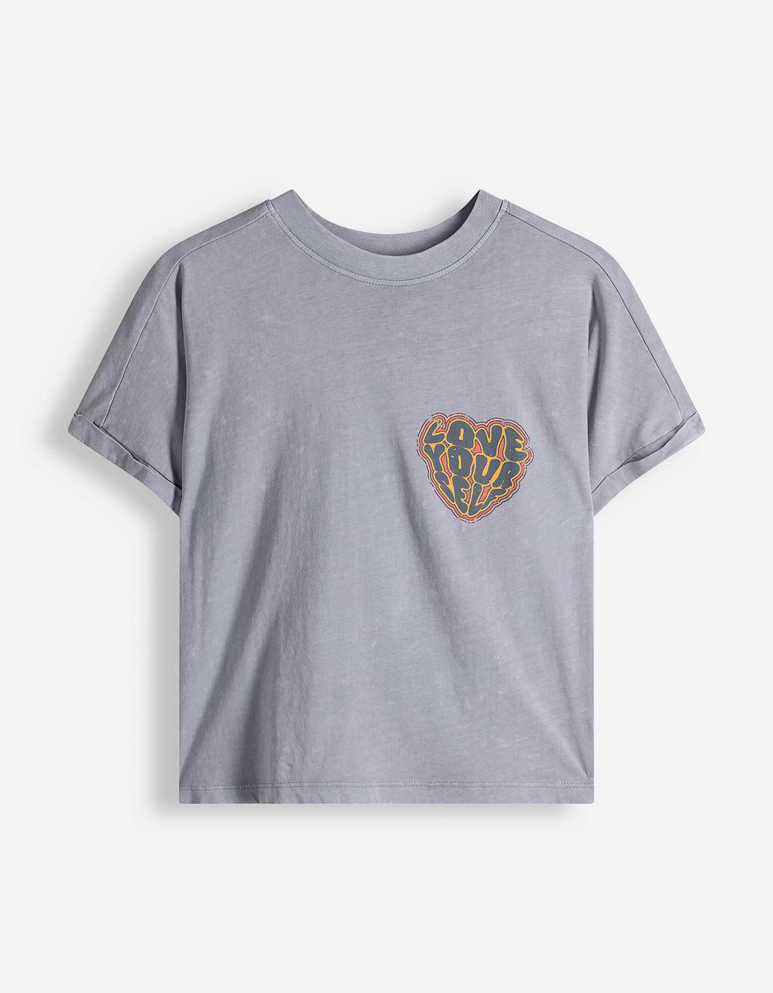 T-Shirt - Print - blau