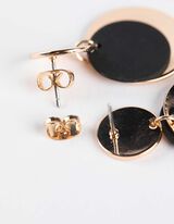 Ohrringe - einfarbig - goldfarben