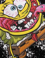Sweatshirt - SpongeBob - Schwarz