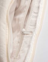 Beuteltasche - einfarbig - beige