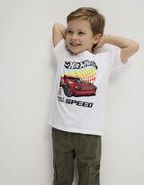 Maglia - Hot Wheels - bianco
