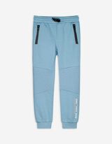 Jogger pants - Tekstprint - blauw