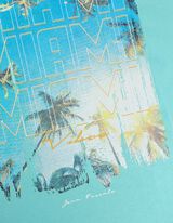 Majica kratkih rukava - Print - tirkizna