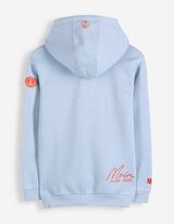 Hoodie - Kapuze - Hellblau