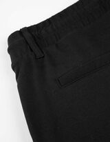 Laisvalaikio kelnės - Raištelis - juodas