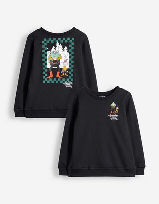 Sweat-shirt - The Secret World of Santa Claus - bleu fonc&eacute;