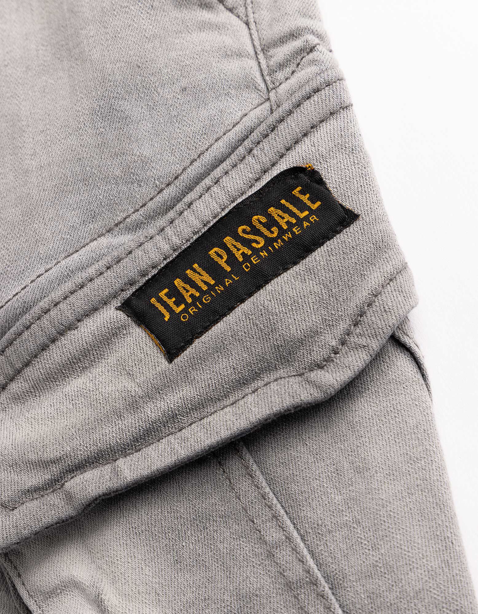 Short cargo - Coton - Gris