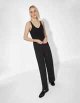 Hose - Elastischer Bund - schwarz