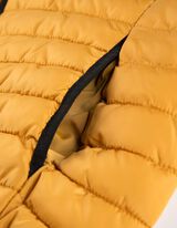 Steppweste - Stehkragen - gelb