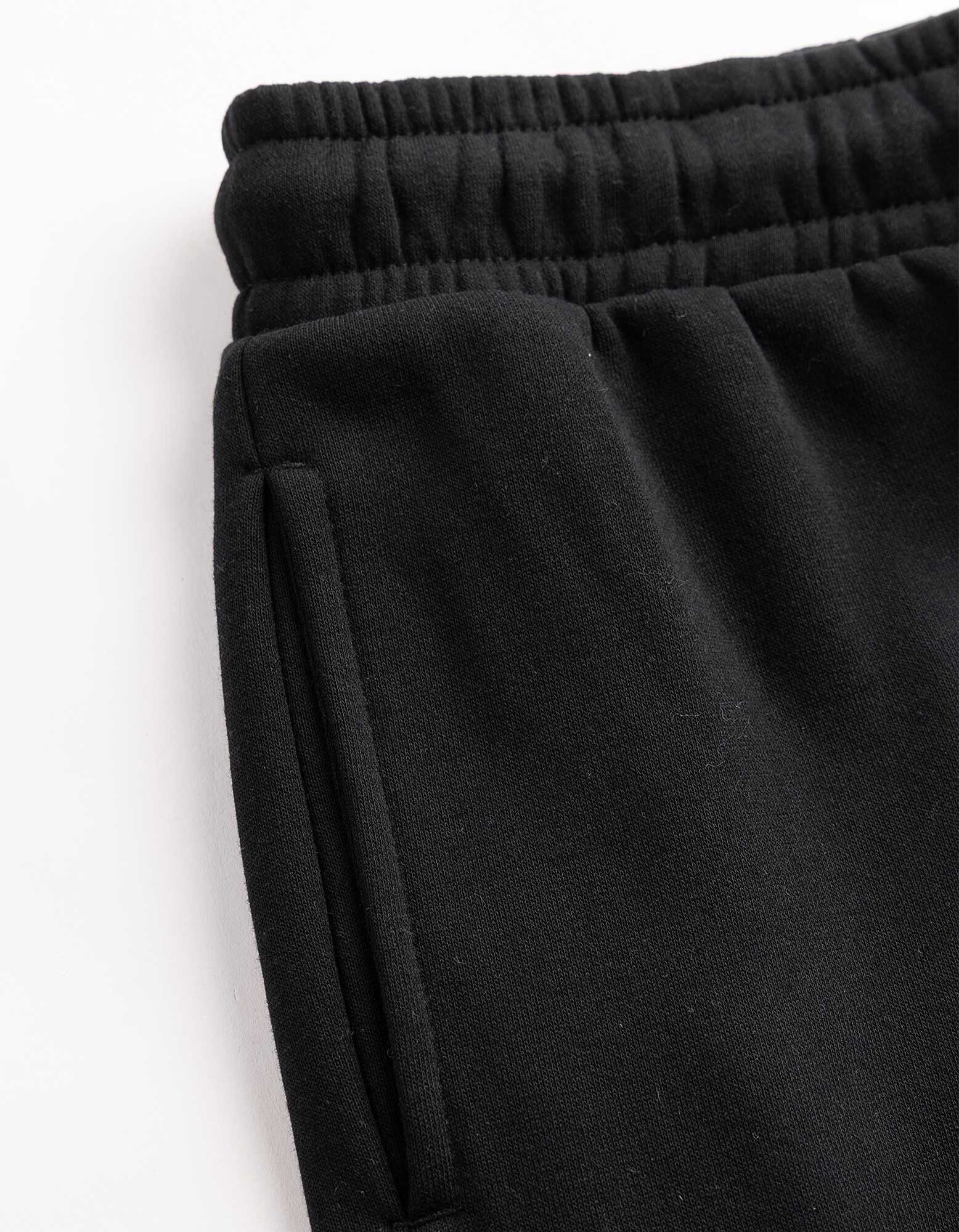 Cargohose - Loose Fit - Schwarz