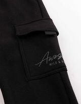 Set aus Sweatshirt und Hose - Color-Blocking - Dunkelgrau