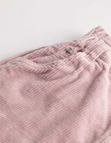 Paperbag Hose - Cord - Flieder