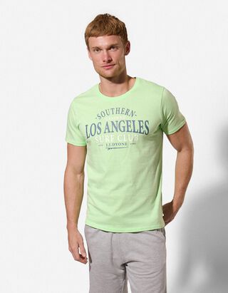 T-Shirt - Print - hellgr&uuml;n